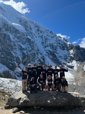 salkantay-trekking-group-photo Premium Salkantay Trek to Machu Picchu 5 days