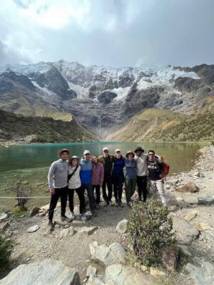 salkantay-trekking-humantay-lake-group Salkantay Trek to Machu Picchu 5 days - Backpacker