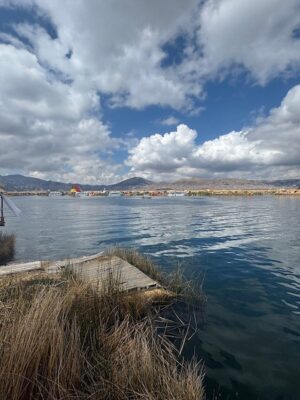 Halve dag drijvende eilanden van de Uros op het Titicaca meer
