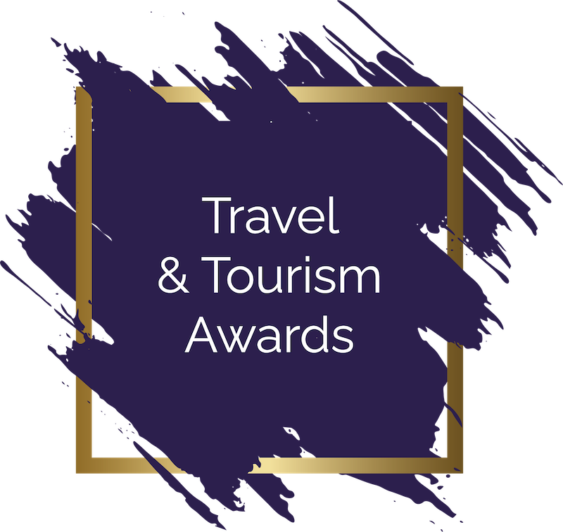 TripAdvisor travelers choice awards logo in black awarded to Wander Free Peru